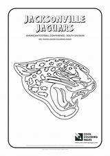 Coloring Pages Jacksonville Getdrawings Jaguars sketch template