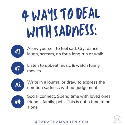 feeling sad 4 healthy ways to deal with sadness tabatha marden