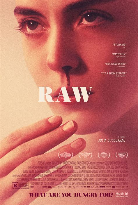 raw  official poster raw  focus features