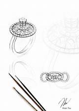 Jewelry Jewellery Drawing Portfolio Sketch Sketches Choose Board sketch template