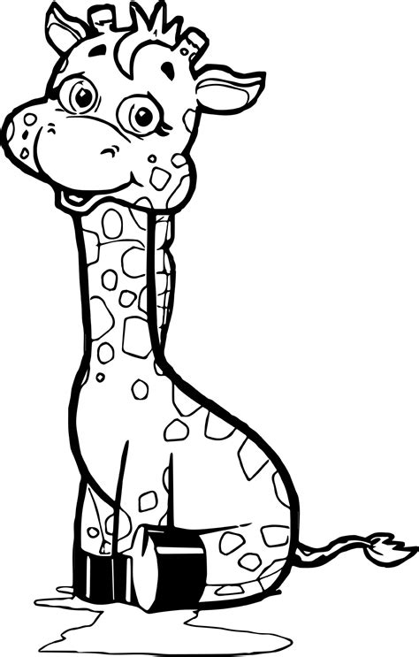giraffe coloring pages  print  coloring
