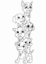 Paw Patrol Coloring Pages Drawing Print Colouring Pups Sheets Characters Rocks Movie Kids Getdrawings Choose Board Cartoon sketch template