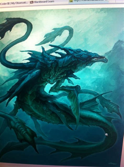 leviathan  images fantasy monster mythical creatures