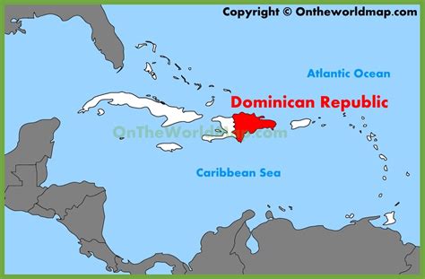 Where Is The Dominican Republic Located On A Map