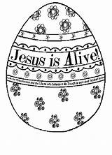 Easter Coloring Pages Christian Religious Sunday Risen He Print Printable Jesus Kids Sheets Alive Colouring Palm Resurrection Activities School Egg sketch template