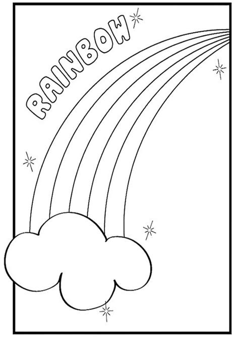 easy  print rainbow coloring pages tulamama coloring pages