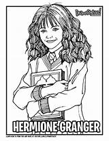 Hermione Granger sketch template