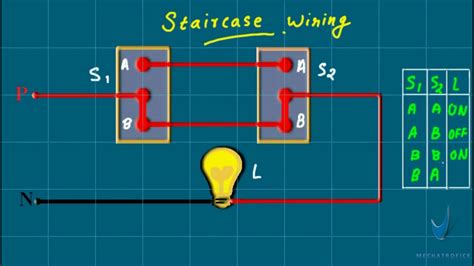 diagram circuit diagram  staircase wiring  tutorial mydiagramonline