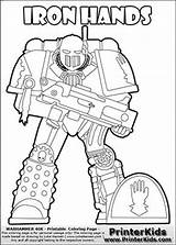 Coloring Warhammer 40k Space Marine Pages Colouring Sheets Sheet Iron Online Hands Printable Printerkids Drawn Kids Tabletop Color sketch template