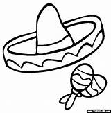Sombrero Cinco Props Maracas Sombreros N4 Preschool Charro Inspiredbyfamilymag Clipartmag sketch template