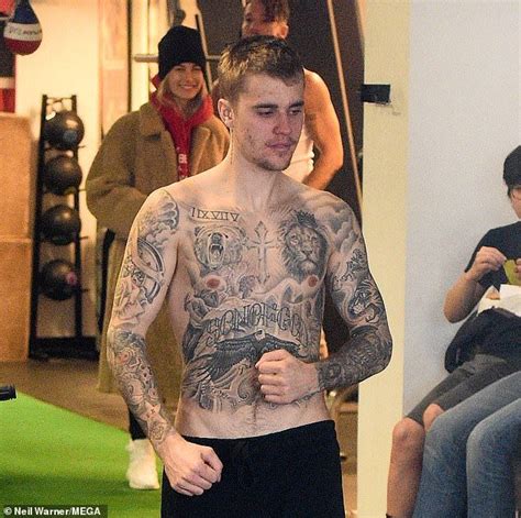 justin bieber takes a boxing class at a ufc gym