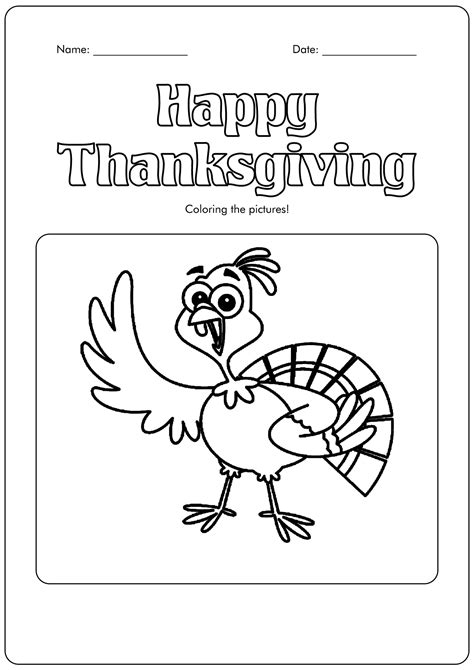 printable thankful turkey