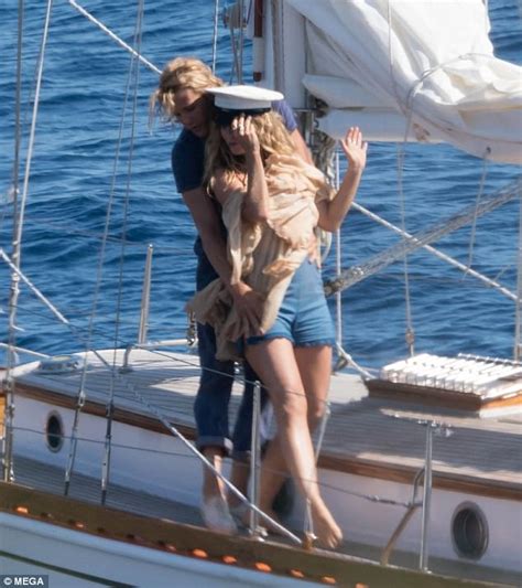 Lily James And Josh Dylan Perform For Mamma Mia 2 Filming