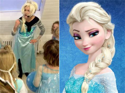 The World S Worst Elsa Lookalike Ruins Frozen Themed