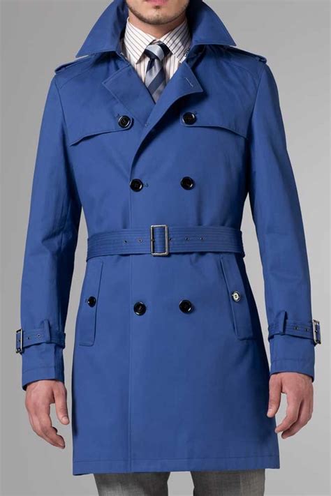 The Ultimate Cobalt Blue Trench Coat
