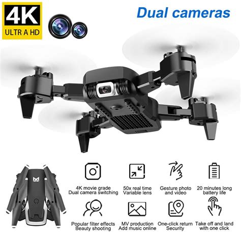 foldable professional drone  camera  hd wifi fpv video  wide angle optical flow rc