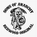 Anarchy Sons Samcro Redwood Supergraphictees Stunt sketch template