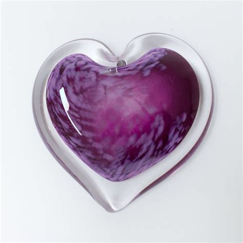 Plum Parfait By April Wagner Art Glass Paperweight Artful Home