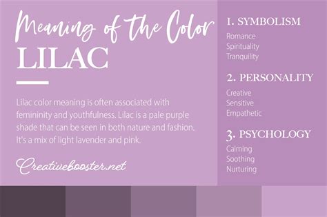 lilac color meaning lilac symbolizes romance  emphaty creativebooster