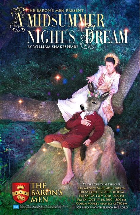 midsummer night s dream poster by pilgrimagedesign on deviantart
