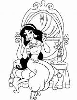 Jasmine Coloring Pages Princess Printable Disney Aladdin Kids Print Linear Bestcoloringpagesforkids Jasmin Color Mermaid Cartoon Nice Getcolorings Bubakids Choose Board sketch template