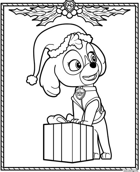 paw patrol coloring pages christmas inactive zone