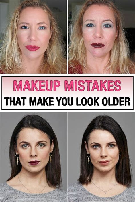 Makeup Mistakes That Make You Look Older Makeup Mistakes