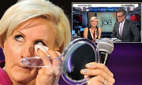 Morning Joe Host Mika Brzezinski Removes Her Make Up On