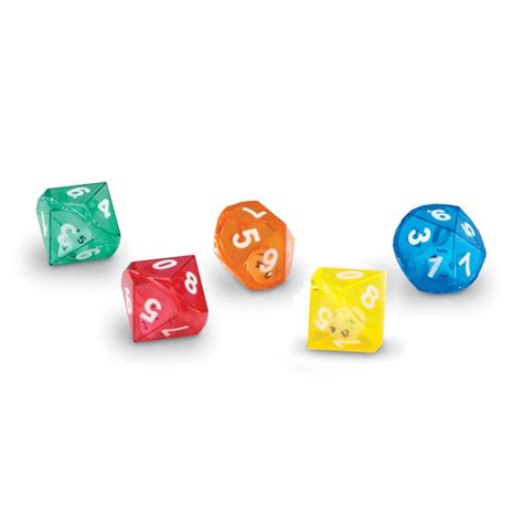 ten sided dice  dice special educational essentials