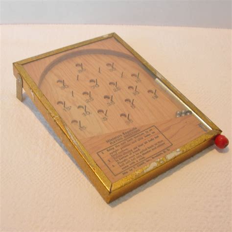 vintage miniature bagatelle game dorothys bling ruby lane