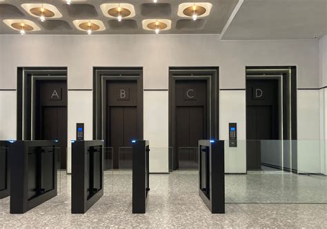 reducing crowding  improving security integrated lift  access control  range