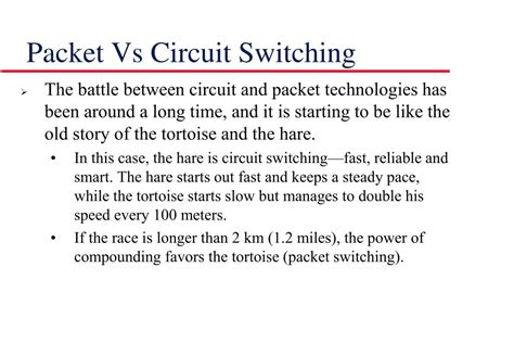 packet switching  circuit switching powerpoint    id