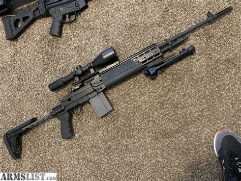 Armslist For Sale Trade Ebr M14 M1a 308 Semi Auto Sniper Rifle