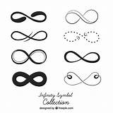 Infinity Symbol Vector Color Collection Freepik Tattoo Tattoos sketch template