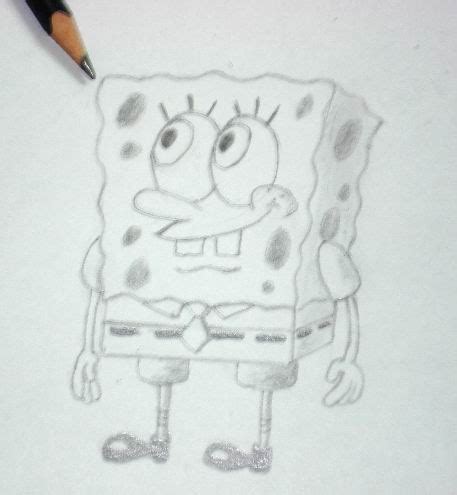 draw spongebob squarepants