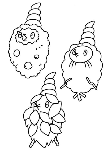 burmy pokemon  forms coloring page  printable coloring pages