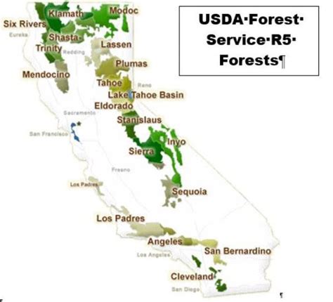 united states forest service ca  radioreference wiki