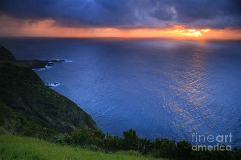 azores islands sunset photograph  gaspar avila fine art america