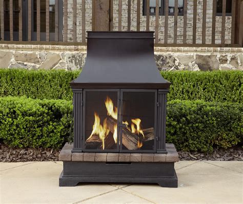 garden oasis wood burning fireplace limited availability