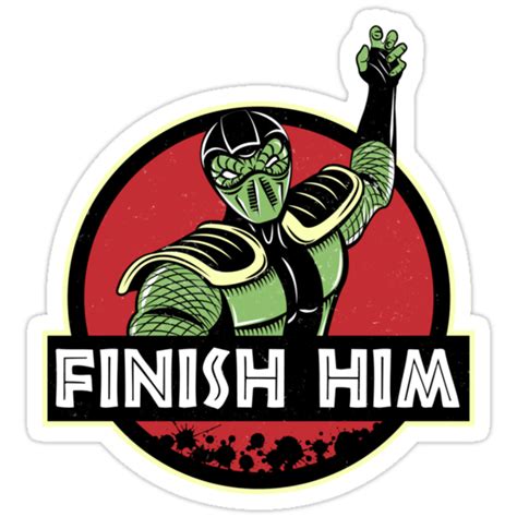 finish  stickers  fanboy redbubble