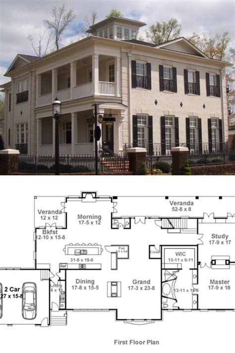 story colonial house plans   perfect design   dream home house plans
