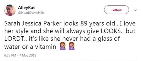 people mock sarah jessica parker for looking too old at met gala