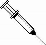 Syringe Clipart Clip Hypodermic Injection Needle Cliparts Cartoon Coloring Shot Vector Medical Library Eps Colouring Seringe Pages Wind Injections Drawing sketch template