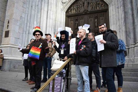 Act Up Returns To St Patrick’s Cathedral 30 Years Later Gay City News