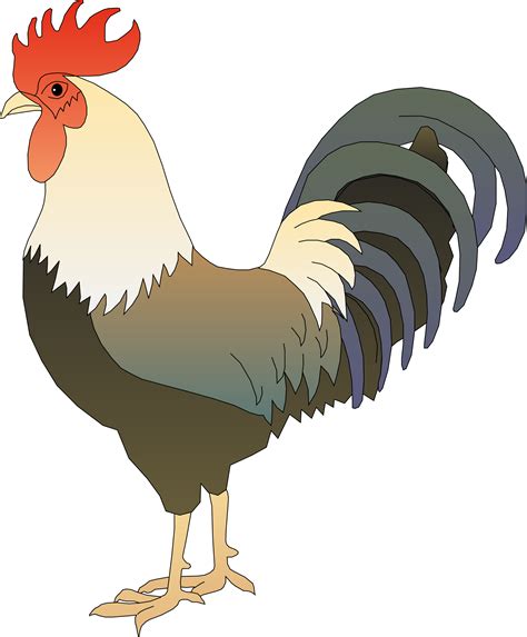 clip art roosters   cliparts  images  clipground