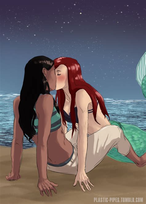 Rule 34 2girls Ariel Arm Arms Bare Arms Bare Shoulders