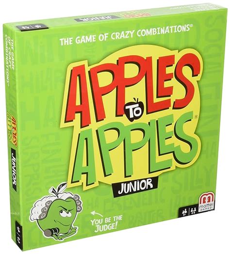 apples  apples junior card game board games amazon canada