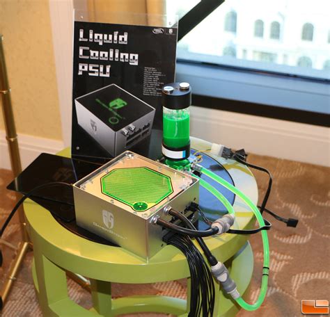deepcool shows  water cooled power supply  ces  legit reviews