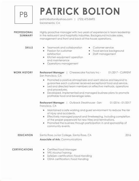 job specific resume templates  job resume templates  microsoft word south florida