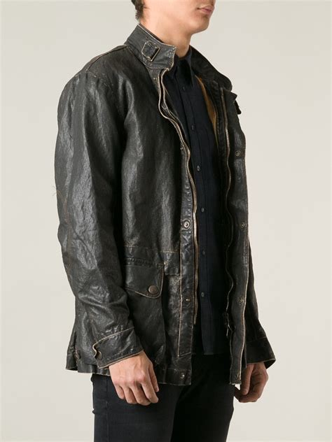 lyst matchless replica jacket  black  men